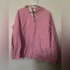 L.L.Bean Women's Zip  Hooded Raincoat